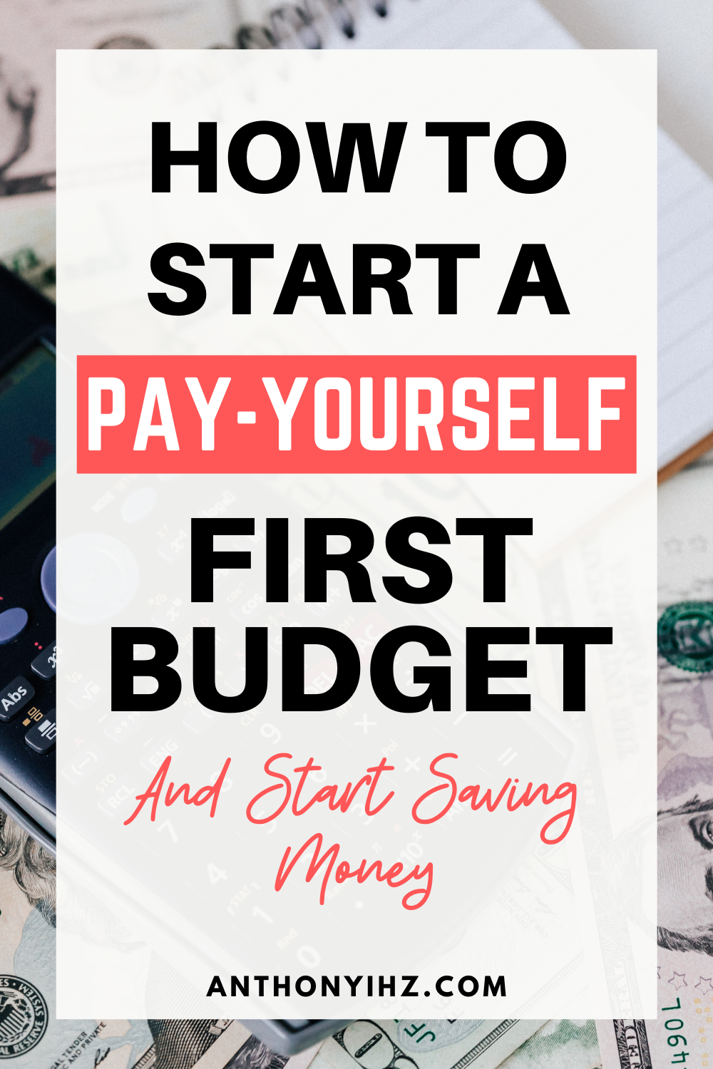 pay-yourself-first budget