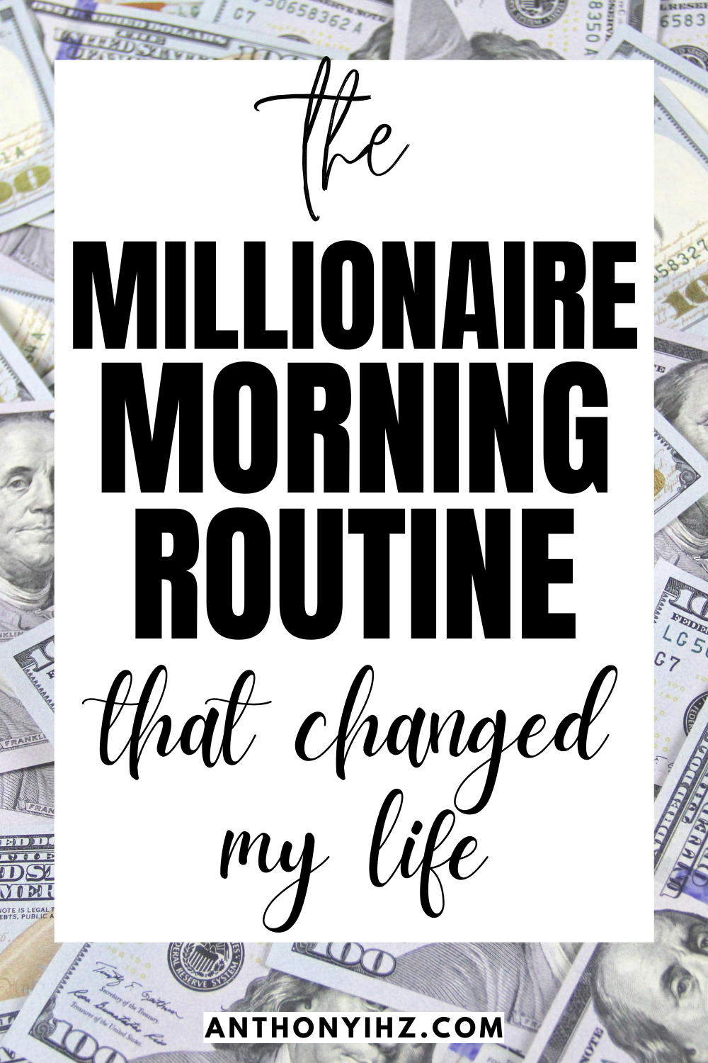 what is a millionaire morning routine and why is it important