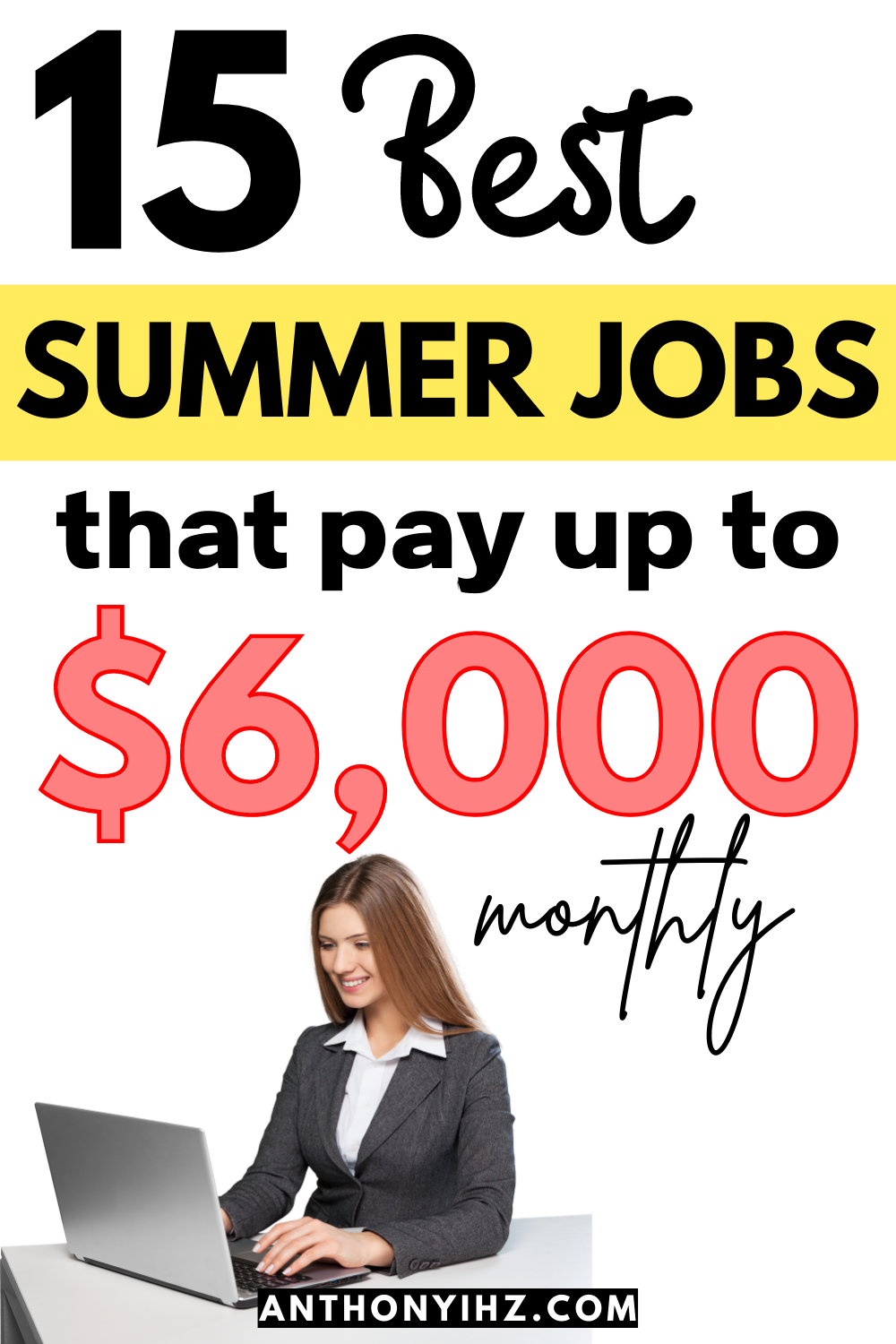 high paying summer jobs