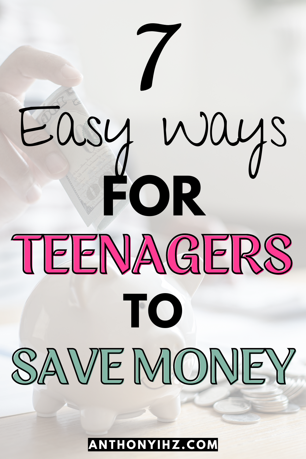 how to save money as a teen