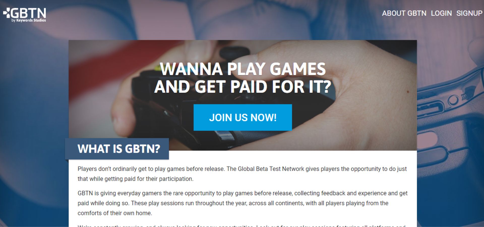 earn money testing video games