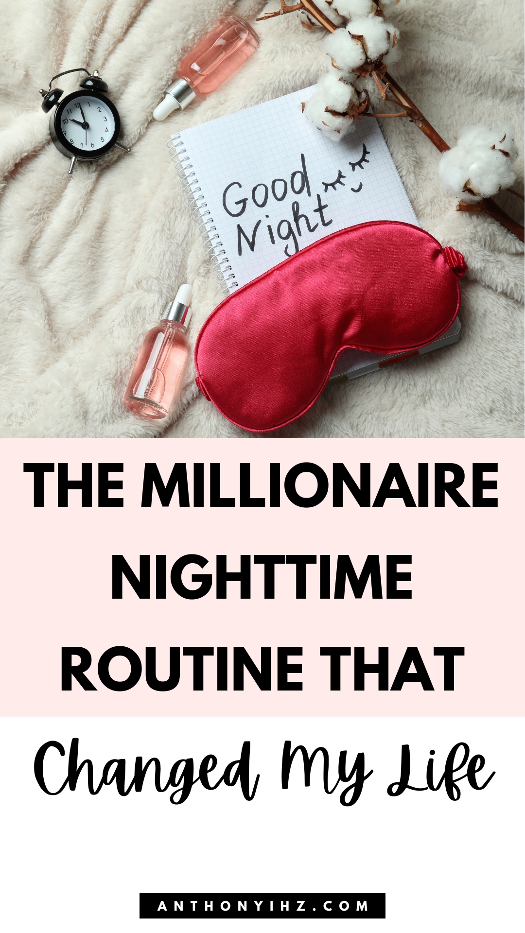 millionaire night routine