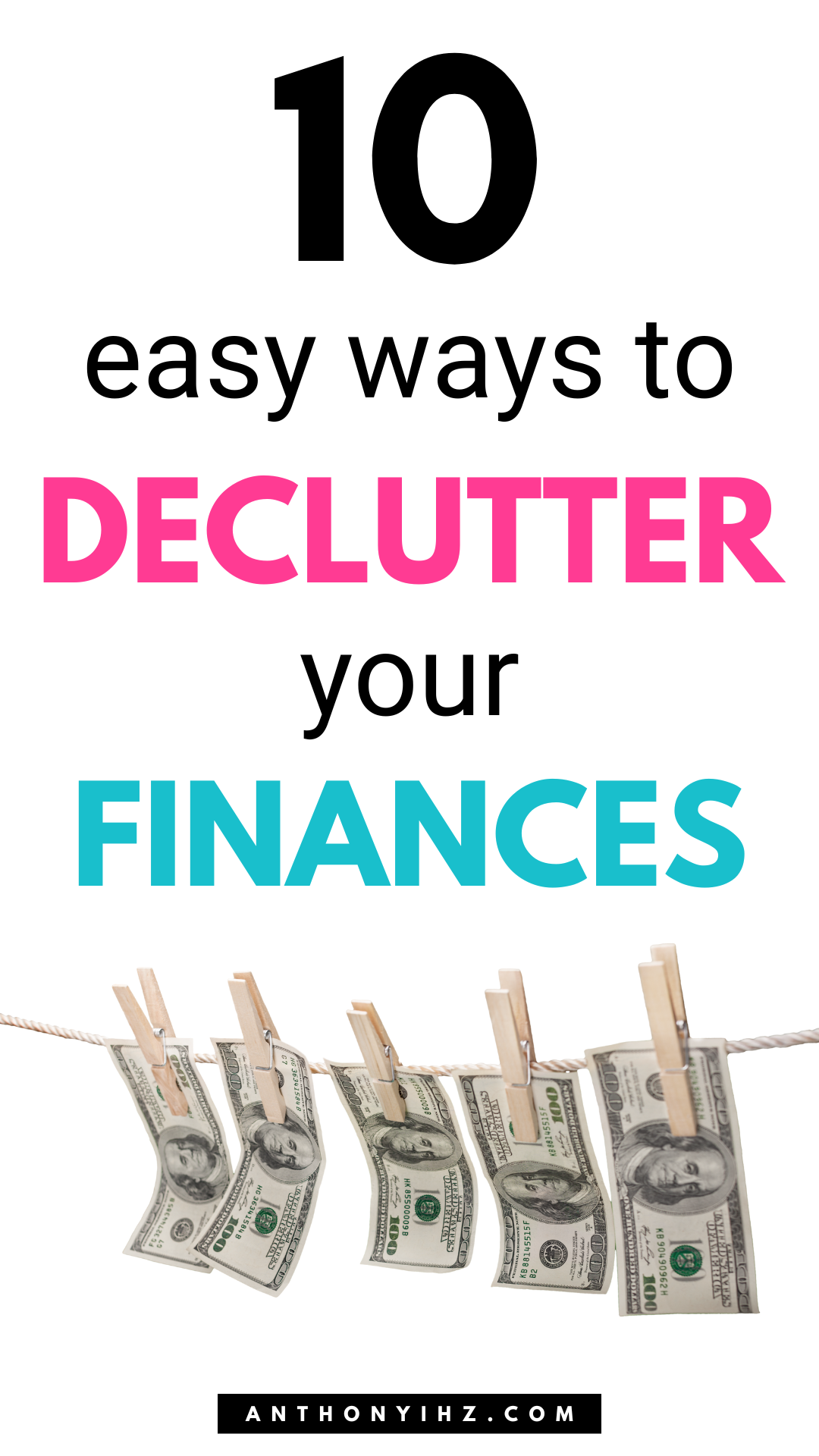 ways to declutter your finances