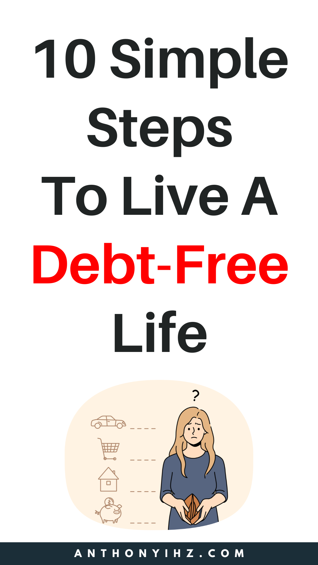 steps to live a debt free life