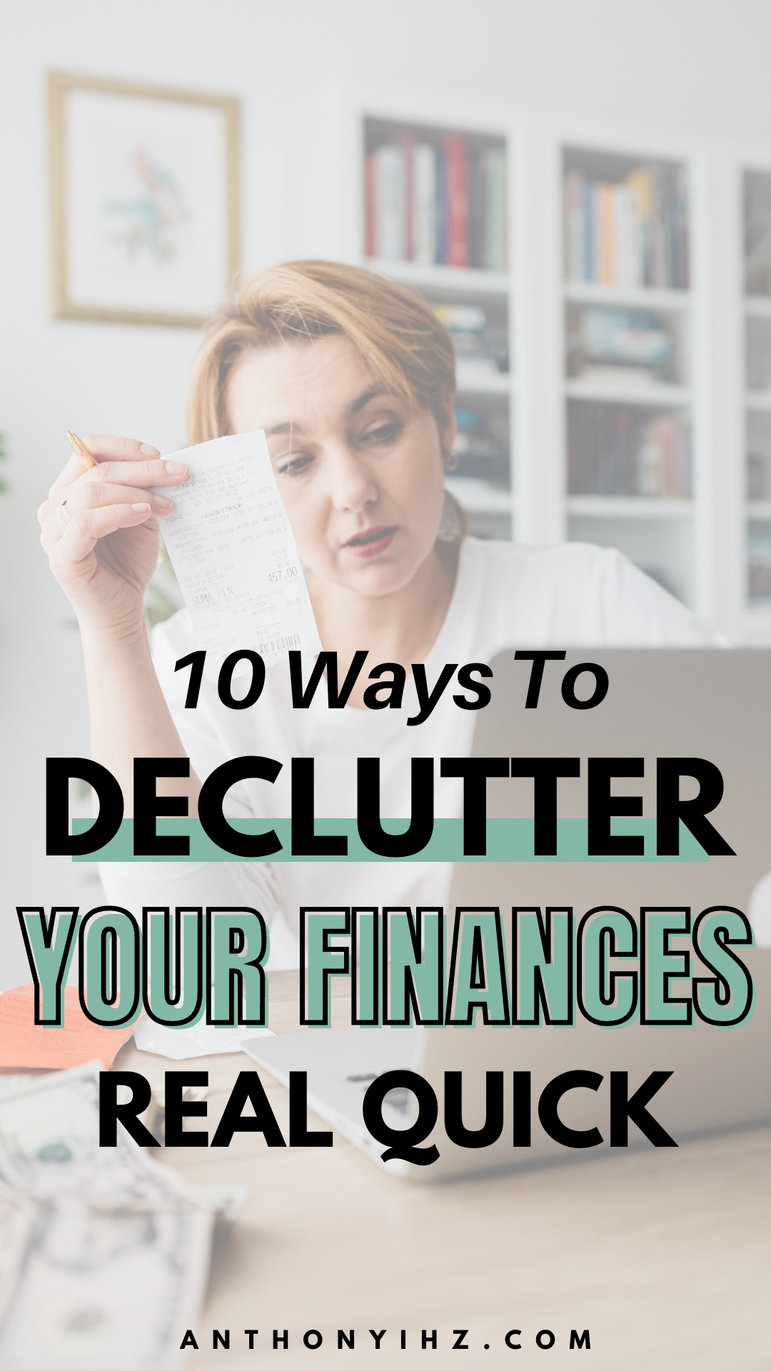 how to declutter your finances