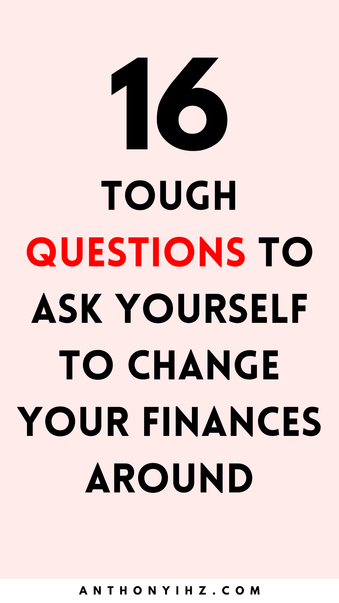 money questions to ask yourself