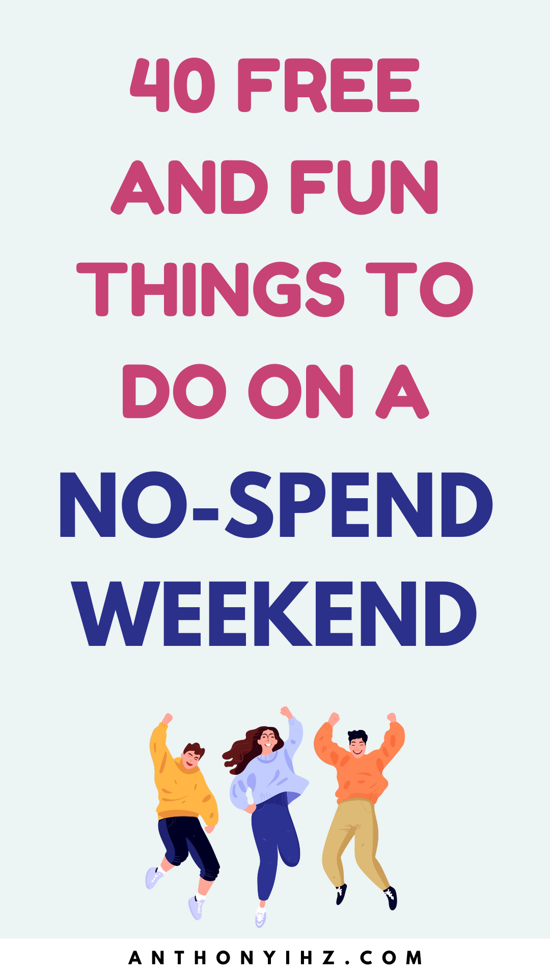 free things to do on a no spend weekend