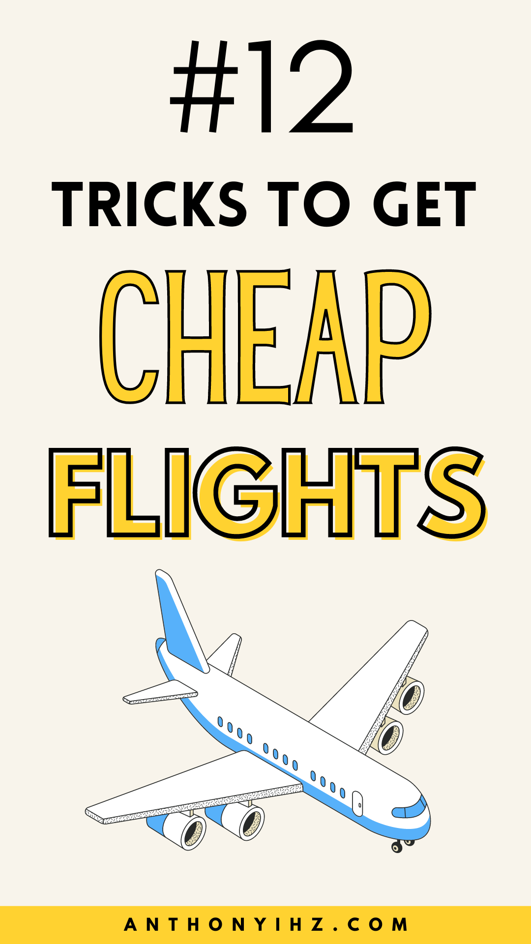 ways to save money on flights