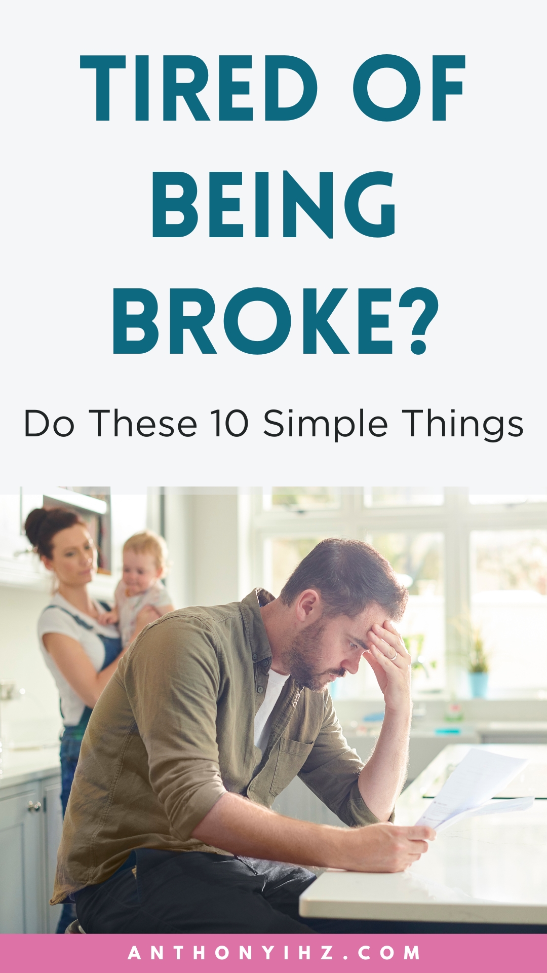 how to stop being broke