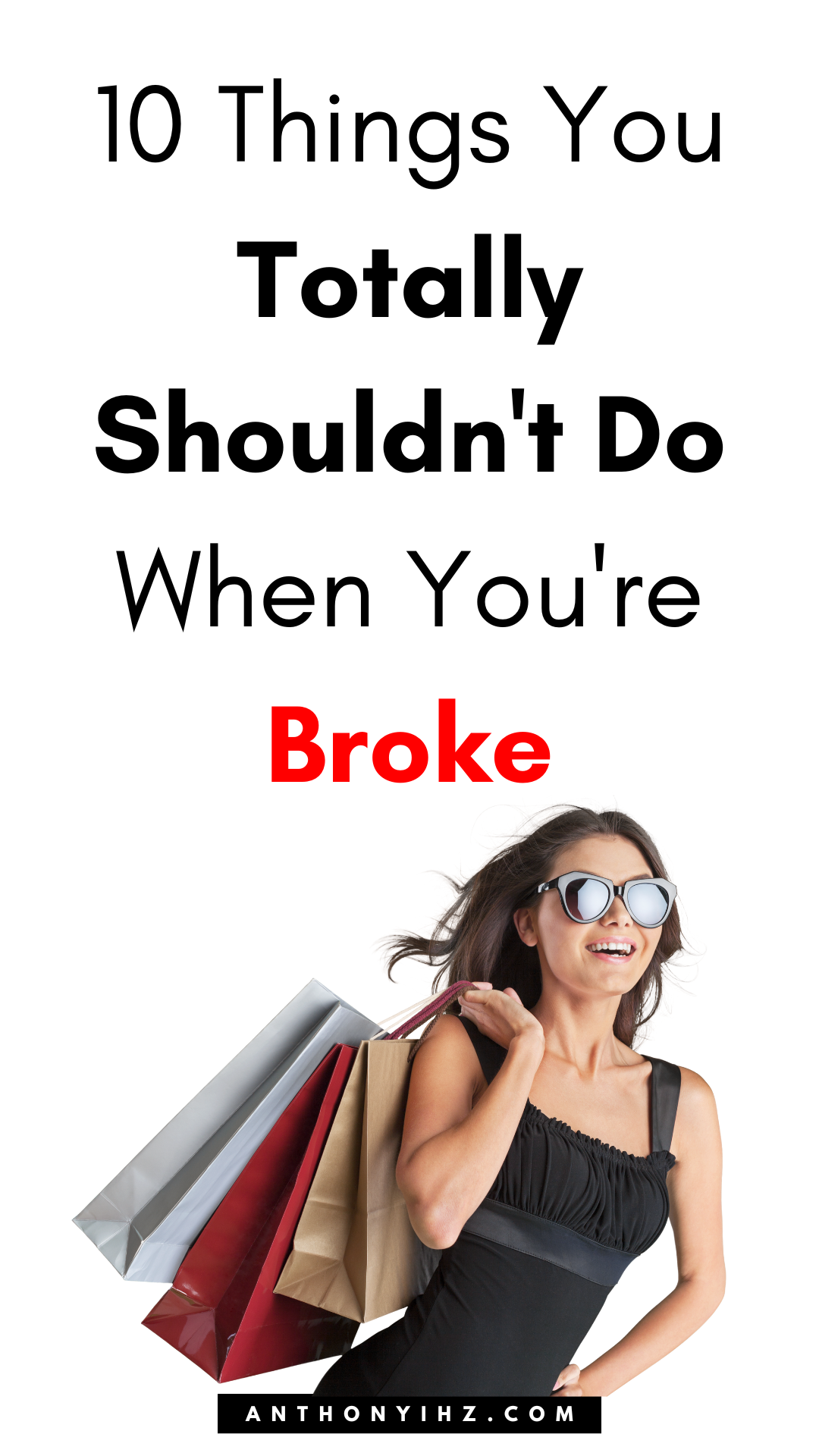things you shouldn't do when you're broke