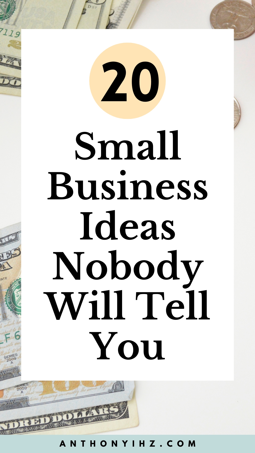 best one person business ideas