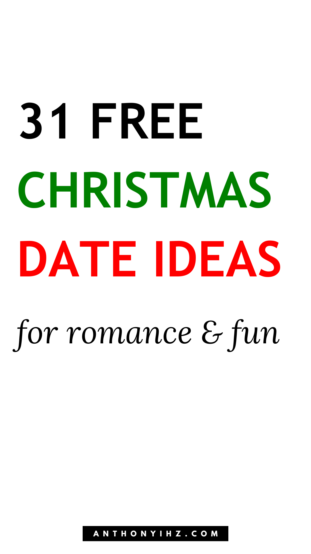 cheap christmas date ideas