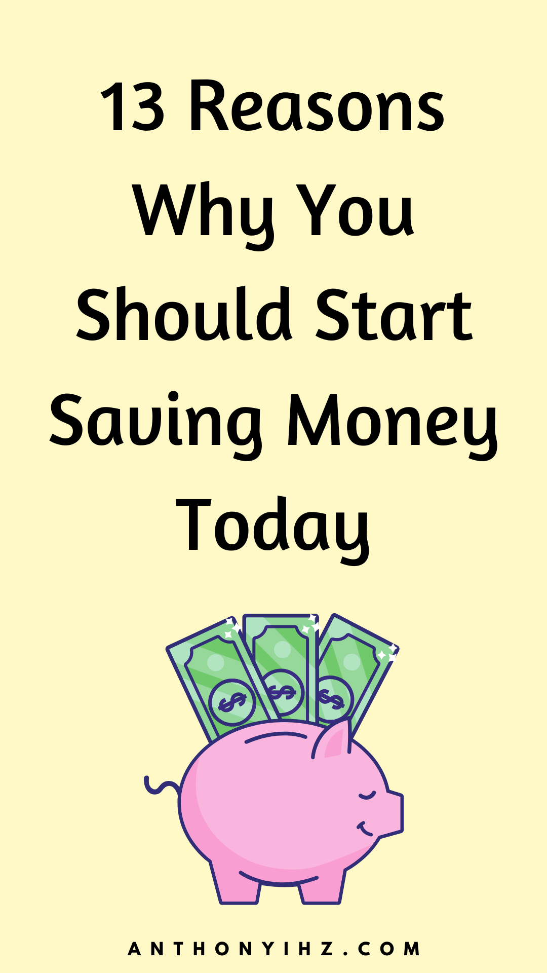 reasons why you should save money