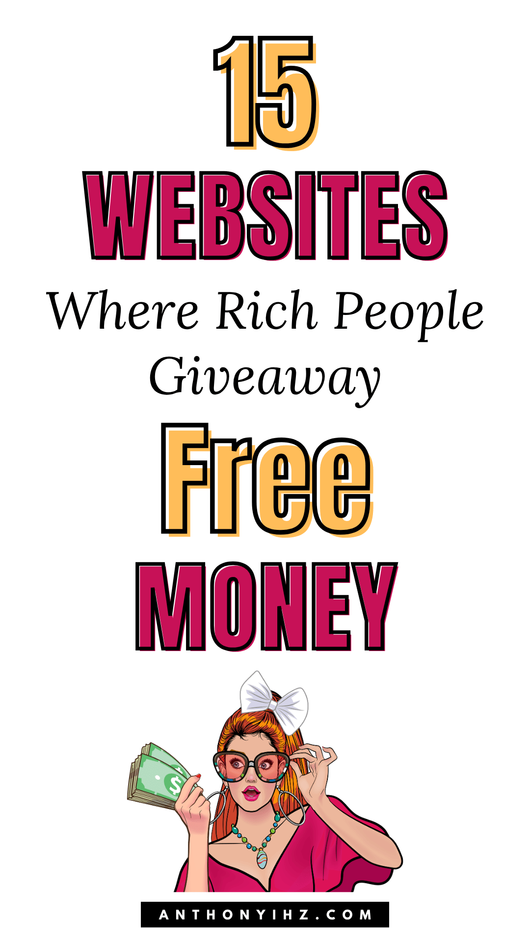 websites where rich people donate free money